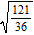 Write the quotient as the quotient of two radicals and simplify.  