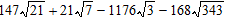 <strong>Find the following product and express your answer in simplest radical form. </strong> A) B) C) D) E)