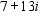 <strong>Simplify the expression. Enter the answer in a + bi form. </strong> A) B) C) D)