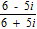 <strong>Write the expression in a + bi form. </strong> A) B) C) D)