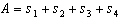 <strong>Which of the following formulas express the average score for 4 exams?</strong> A) B) C) D) E)