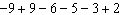 Simplify the expression using the order of operations agreement.