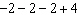 Simplify the expression using the order of operations agreement.