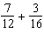 Add the fractions. Reduce to simplest form  