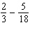 Subtract the fractions. Reduce to simplest form.  