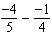 Subtract the fractions. Reduce to simplest form.  