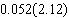 Multiply the decimals.  