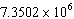 Convert   to standard notation.