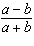 Evaluate the expression   for   and   .