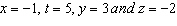 Evaluate the expression   for  