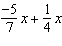 Simplify   by combining like terms.