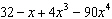 Write the expression   in conventional form.