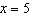 <strong>Find the equation of the line for the following graph. </strong> A) B) C) D) 5 E)
