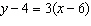 <strong>Find an equation for the line that is parallel to and passes through .</strong> A) y = 26 3 x B) y = 22 + 3 x C) y = 7 x D) y = x E) y = 7 + 3 x