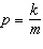 <strong>Which one of the following equations expresses the statement m is directly proportional to p ?</strong> A) B) C) D) E)