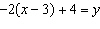 Simplify the equation   .