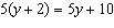 The equation   is an identity.