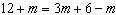 The solution to the equation   is
