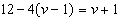 The solution to the equation   is