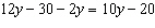 Solve the equation . Is the solution exactly one number all real numbers or none at all (no solution)?