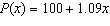 <strong>A town starts with 100 people and grows by 9% per year with x representing the number of years. Which of the following functions model this behavior?</strong> A) B) C) D) E)