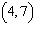 Find the slope of the line that goes through the points and .
