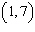 Find the slope of the line that goes through the points and .