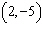 Find the slope of the line that goes through the points and .