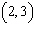 Find the slope of the line that goes through the points and .