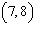Find the slope of the line that goes through the points and .