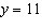 Find the x- intercept of the equation   .