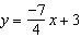 Decide whether the lines are parallel perpendicular or neither. and