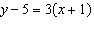 Determine whether the equation is linear. If it is linear put it into slope-intercept form.