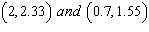 Determine the equation of the line that passes through the given points. Put the final answer in form. Points: