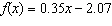 Evaluate the function.   ; find   .