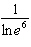 The value of is .