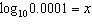 Using the definition of the logarithmic function solve   .