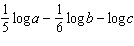 <strong>Which one of the following is the correct expansion of the logarithm expression ?</strong> A) B) C) D) E)
