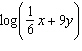 <strong>Which one of the following is the correct combination of the logarithm in simplified form?</strong> A) B) C) D) E)