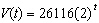 <strong>On August 21 2009 the World Health Organization announced its prediction that the number of new cases of H1N1 (swine flu) virus would double every 5 days for several months. As of July 27 2009 the number of new cases was 26116. Which one of the following exponential functions model the growth of this virus?</strong> A) B) C) D) E)