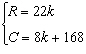 Your business baking birthday cakes has the following weekly revenue and cost equations. where R represents the weekly revenue in dollars C represents the weekly cost in dollars and k cakes are baked and sold. In order to use the method of substitution to find the break-even point you set the Revenue equal to the Cost and solve the equation.