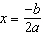 The quadratic function has a maximum value at when .