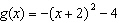 <strong>Find a quadratic function g whose graph is shown below. </strong> A) B) C) D) E)