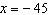 <strong>Solve the equation by factoring.</strong> A) and B) and C) and D) and E) and