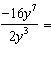 Simplify the expression.  