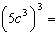 Simplify the expression.  