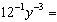 Simplify the expression. Write the final answer using positive exponents only.  