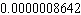 Convert the number from standard notation to scientific form.