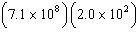 Perform the operation and write the answer in scientific notation.  