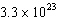The mass of Mercury is about kilograms. The mass of Mars is about double the mass of Mercury. Write the mass of Mars in scientific notation.